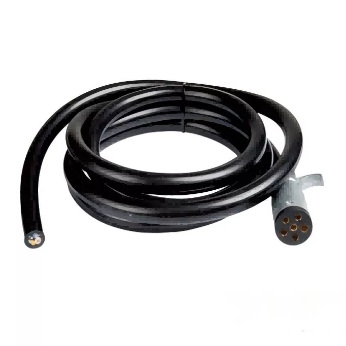 Đầu nối dây rơ-moóc tròn 6 chiều